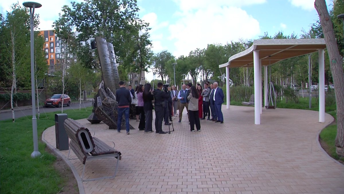 Астана қаласы Байқоңыр ауданында 7 жаңа қоғамдық орын ашылды