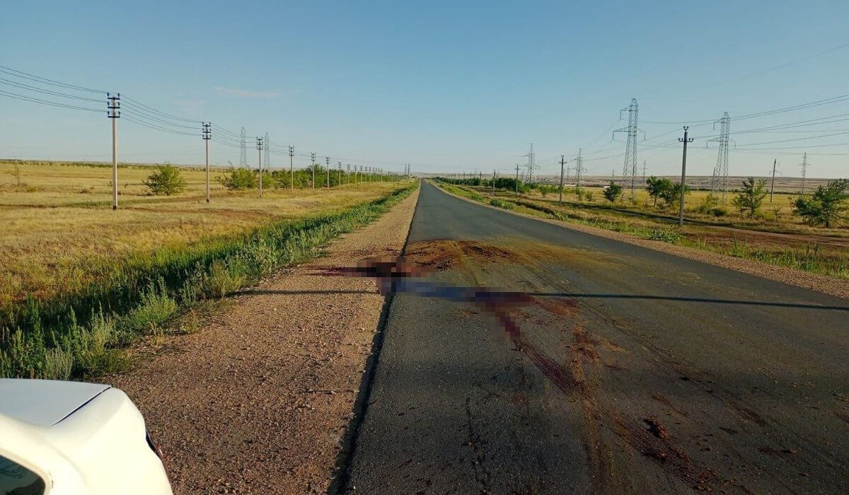 Ақтөбеде ер адам жол апатына түскен жүргізушіге көмектесем деп қаза тапты