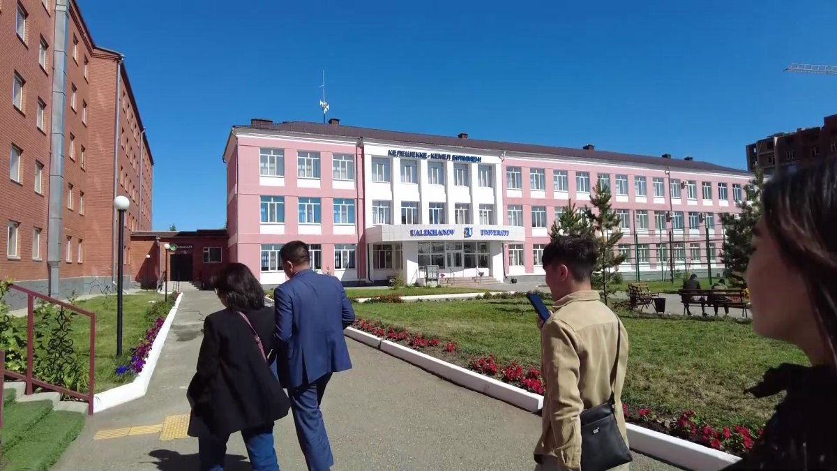 Шоқан Уәлиханов атындағы Көкшетау университетінде жаңа жатақхана салынып жатыр