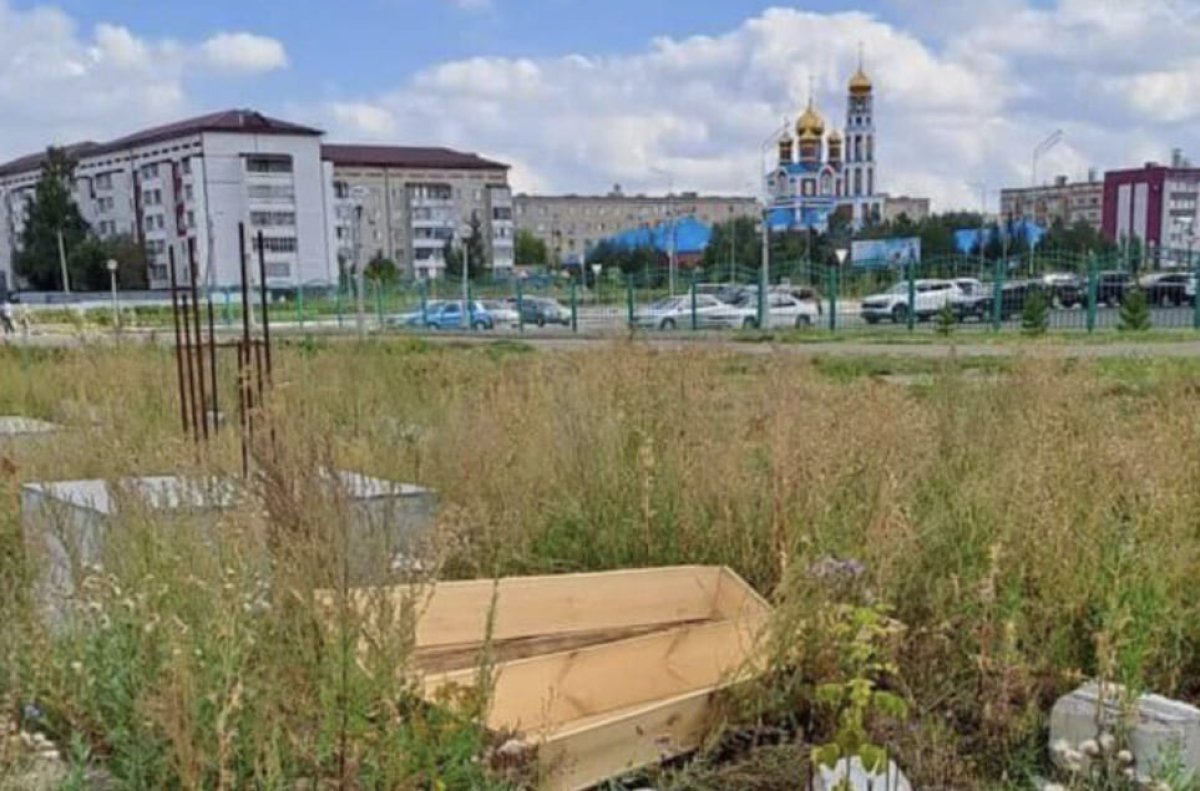 Пустой гроб на одной из улиц переполошил Петропавловск