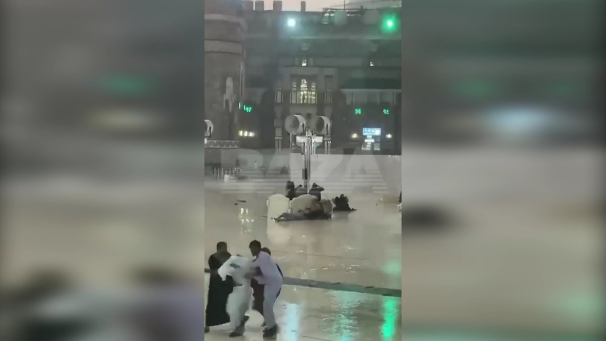 Қасиетті Меккеде қатты дауыл тұрды