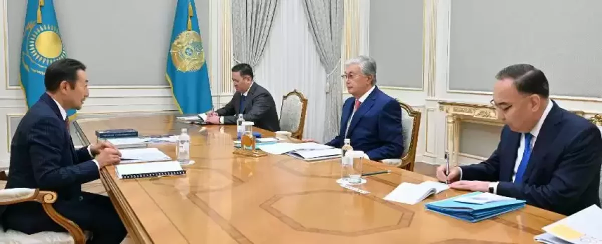 Президент АӨСШК Бас хатшысы Қайрат Сарыбайды қабылдады