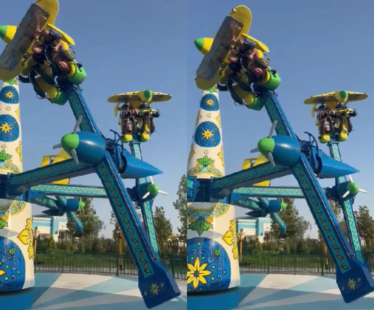 "Балалардың басы салбырап тұрды": Ақтауда аттракцион тоқтап қалды