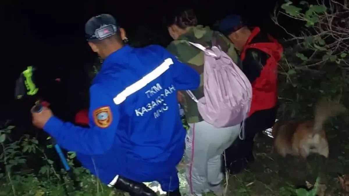 Алматы облысында құтқарушылар тауда адасып кеткен екі адамды құтқарып алды