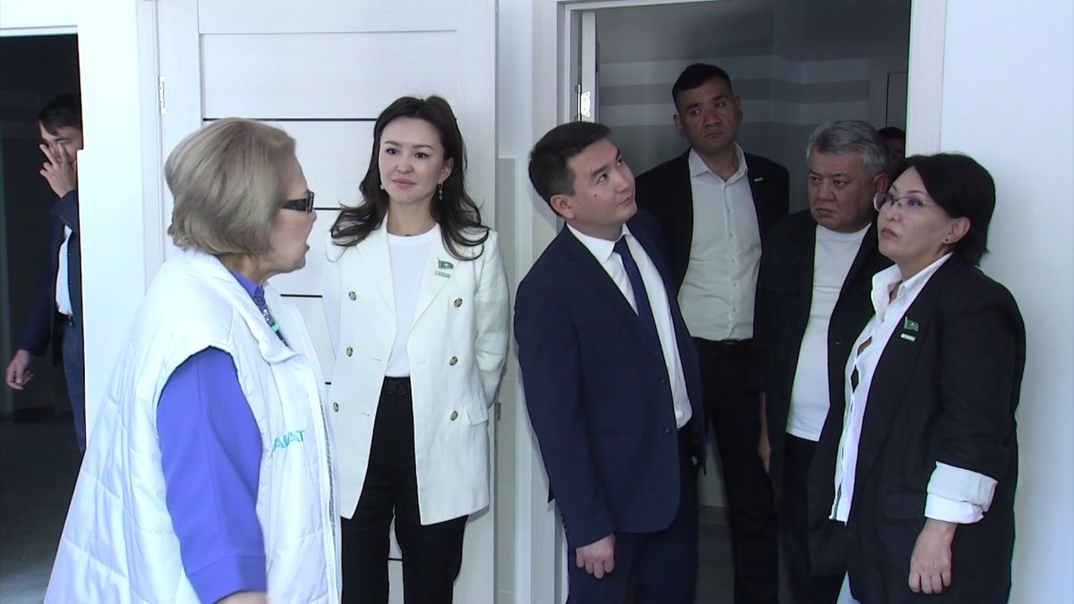 Современную семейно-врачебную амбулаторию строят в Алматы по программе «AMANAT»