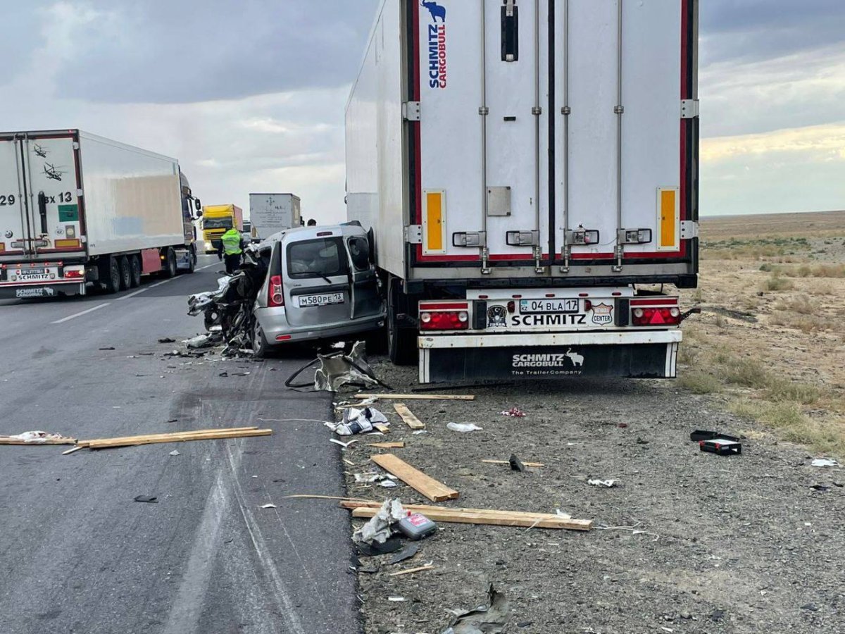 Иностранец погиб в ДТП в Актобе