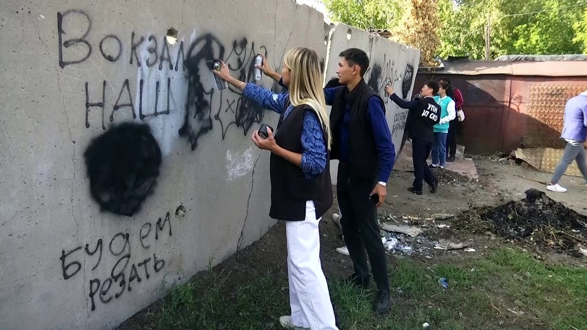 «Жастар рухы» жастар қанатының белсенділері есірткі заттарының таралуының жолын кесті