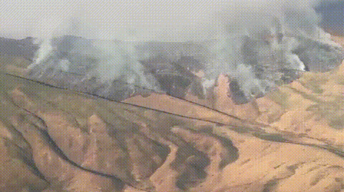 «Әуеден 10 тоннадан аса су шашылды»: Жамбыл облысында таулы аумақта өрт шықты