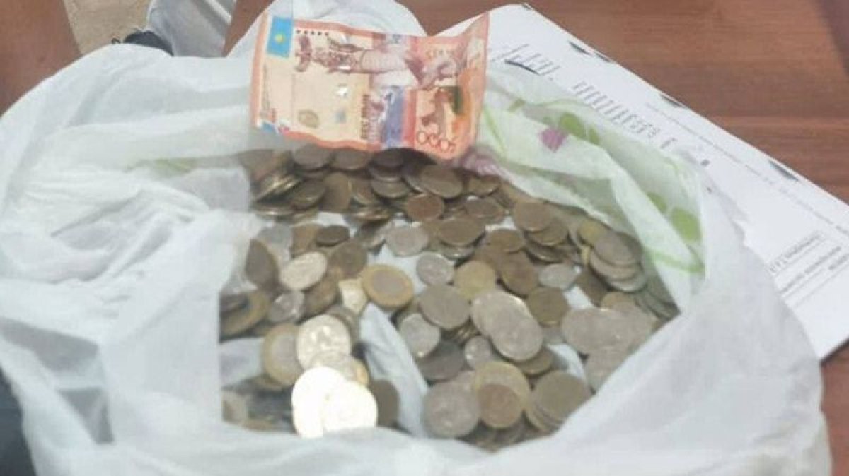 Шымкентте садақа жәшігінен ақша ұрлаған ер адам ұсталды