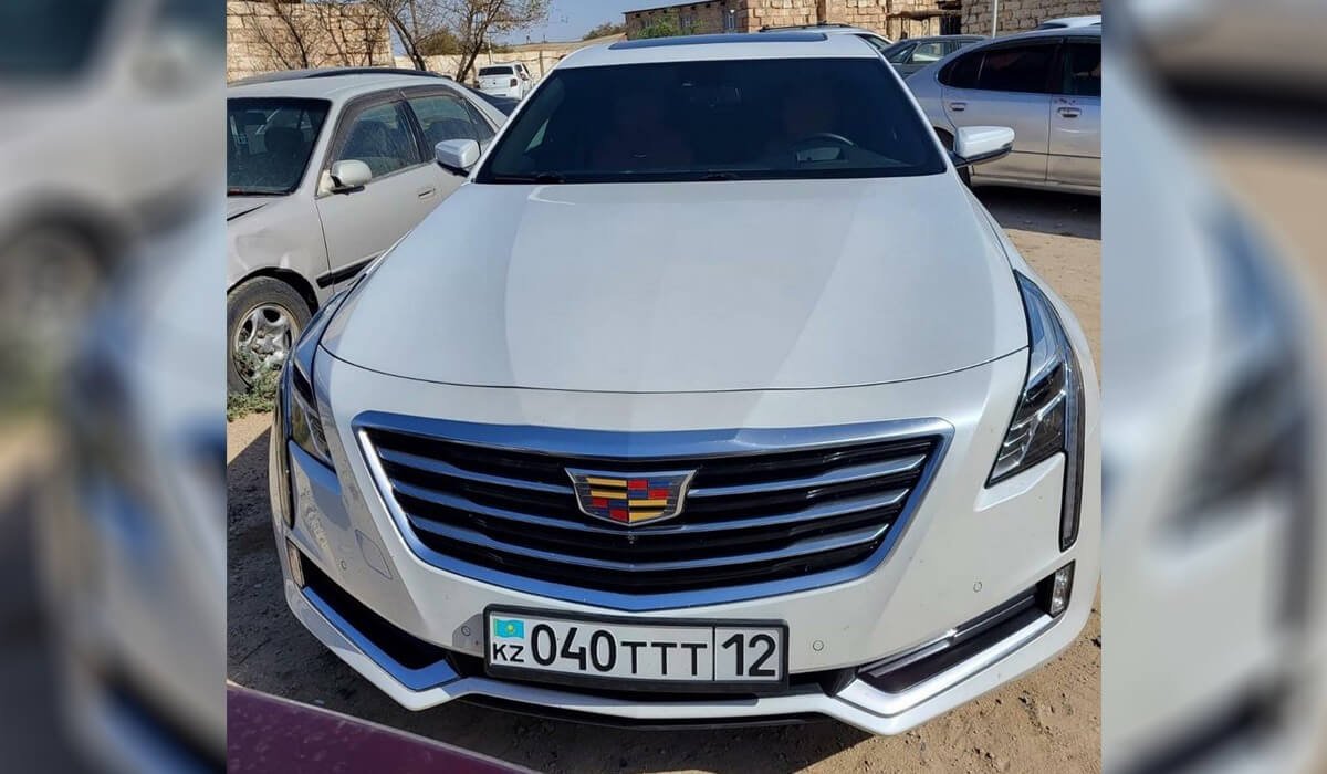 Жаңаөзенде көлікке жалған мемлекеттік нөмір таққан жүргізуші ұсталды