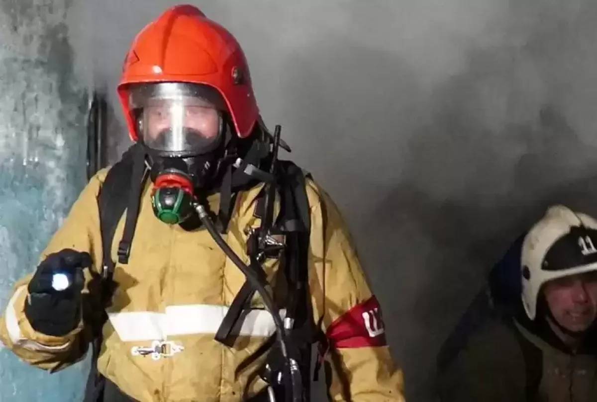 Көкшетауда нан зауытының қоймасы өртенді