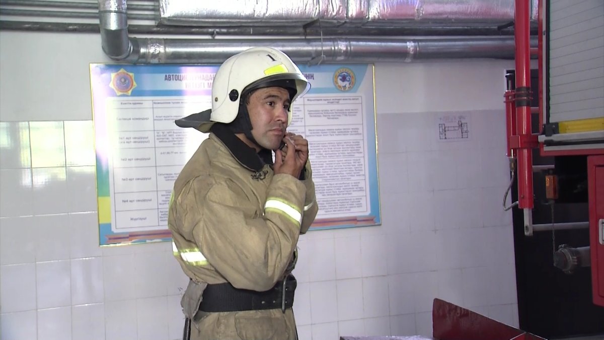 "Шұғыл дабыл соңғы болуы мүмкін. Бірақ оны ойламауға тырысамыз", - өрт сөндіруші