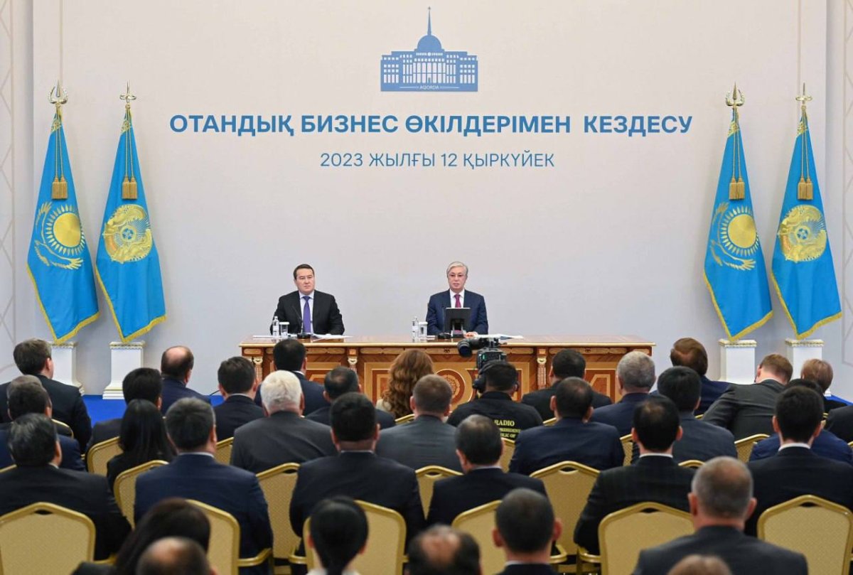 "Мемлекеттік аппарат әр бизнесменге заң бұзушы ретінде қарамауы керек", - Тоқаев
