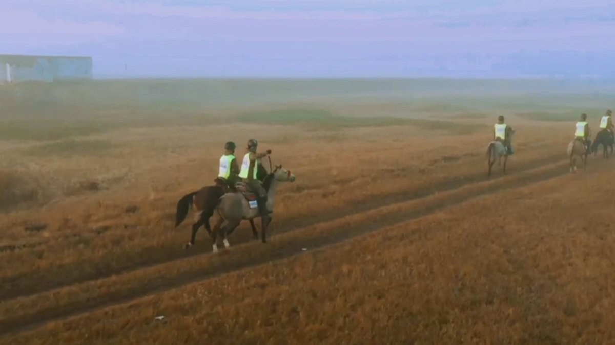"Ұлы дала жорығынан" Ұлытау, Алматы облыстарының шабандоздары шығып қалды