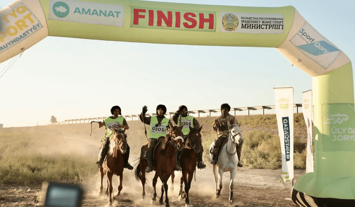«Ұлы дала жорығы»: 1050 шақырым артта қалды