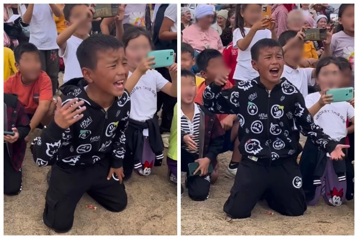 Қуандық Рахым әнін беріле орындаған ауыл баласына іздеу жариялады