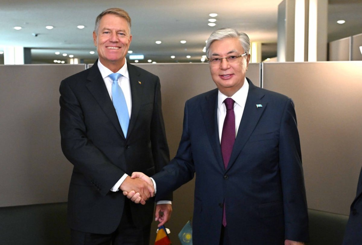 Токаев провел переговоры с Президентом Румынии Клаусом Йоханнисом в Нью-Йорке