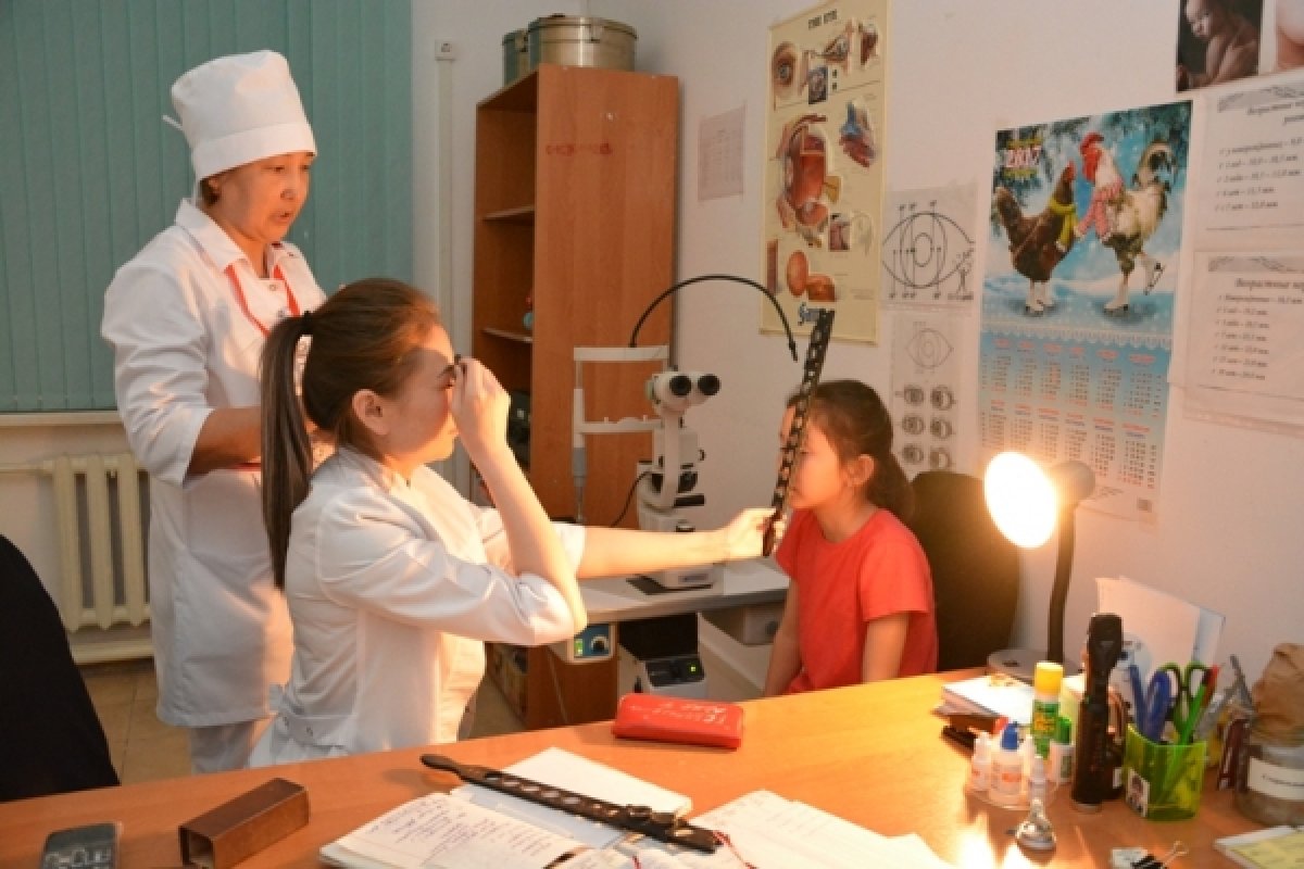 Мектеп бітірген балалардың 40%-нан көз аурулары кездеседі