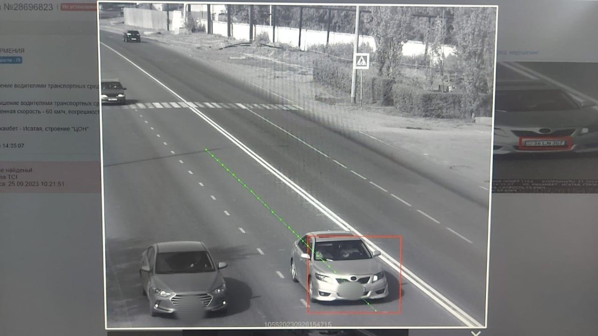 Житель Уральска поставил рекорд по нарушению ПДД