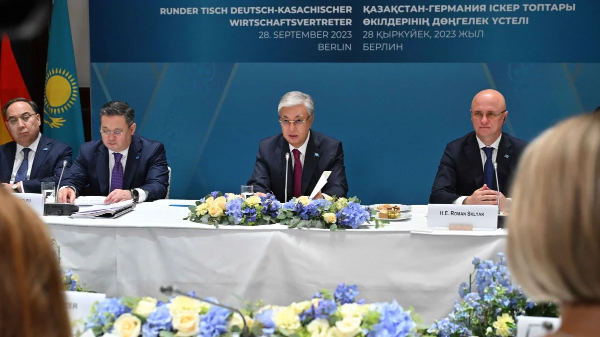 Тоқаев Қазақстан мен Германияның іскер топтарының дөңгелек үстеліне қатысты