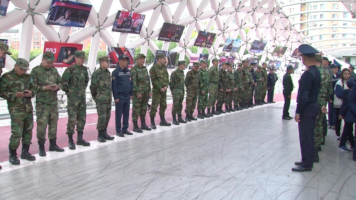 Елордада ТЖМ құтқарушыларына арналған фотокөрме өтті