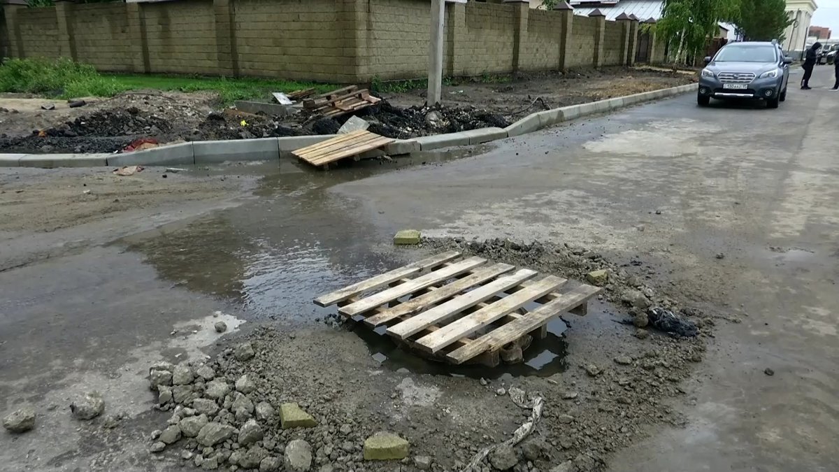 Непогода оставила многоэтажки Петропавловска без электричества