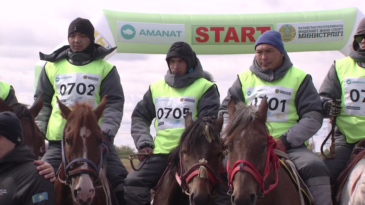 В Казахстане стартовал байге-марафон «Ұлы дала жорығы»