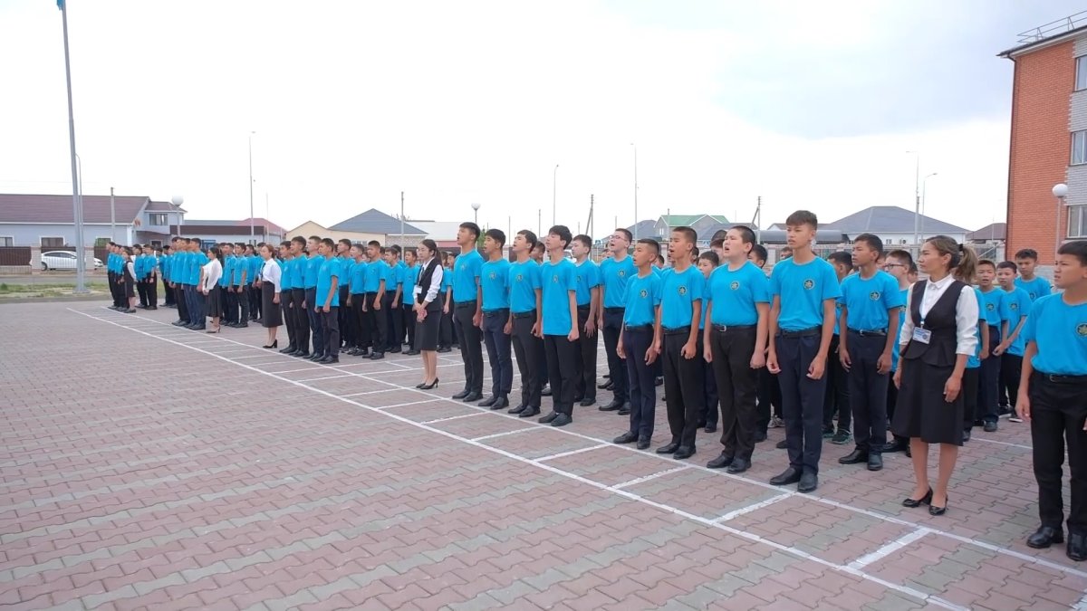 Необычная школа для будущих военных и силовиков открылась в Атырау