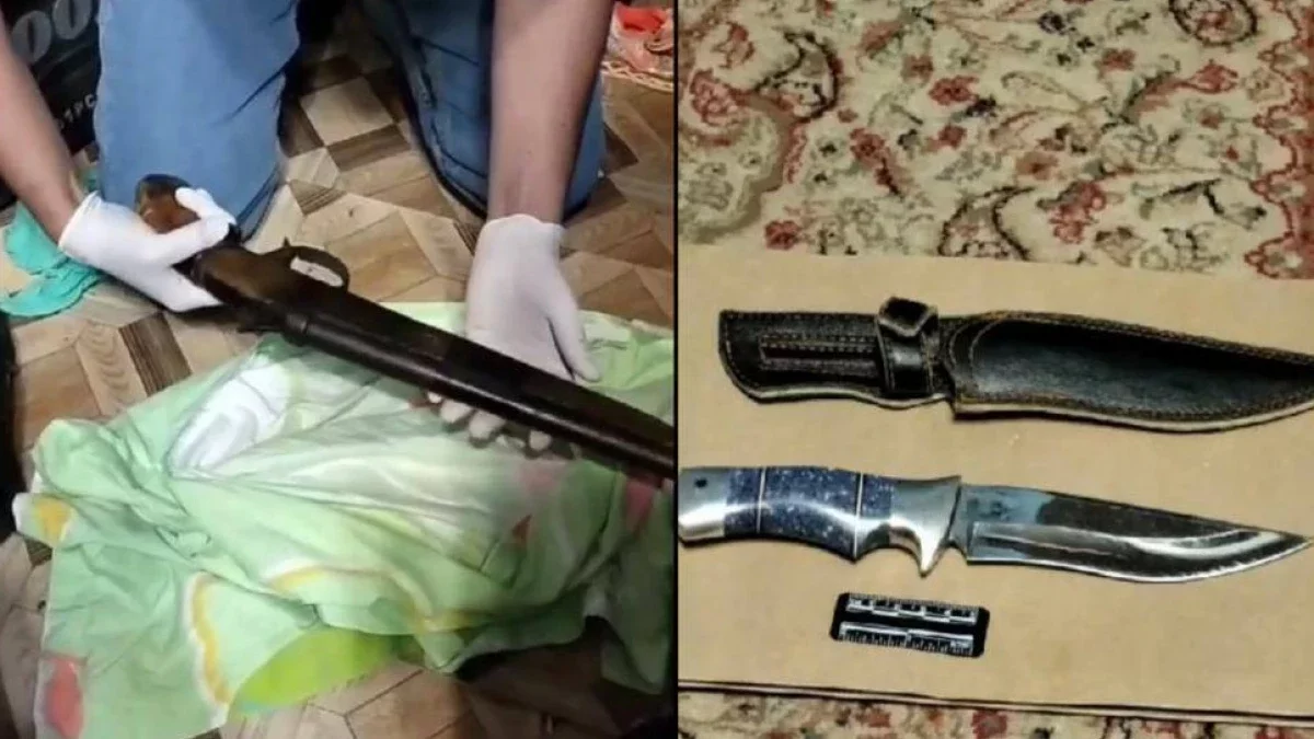 Ақтөбелік тұрғын үйінде заңсыз қару сақтаған
