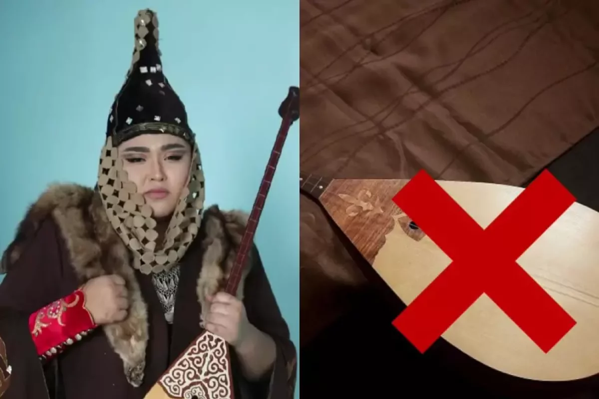 "Домбыра - харам". Ақын Айшолпан Тілеутай ұлттық аспапқа қатысты даулы пікір айтқандарға жауап берді