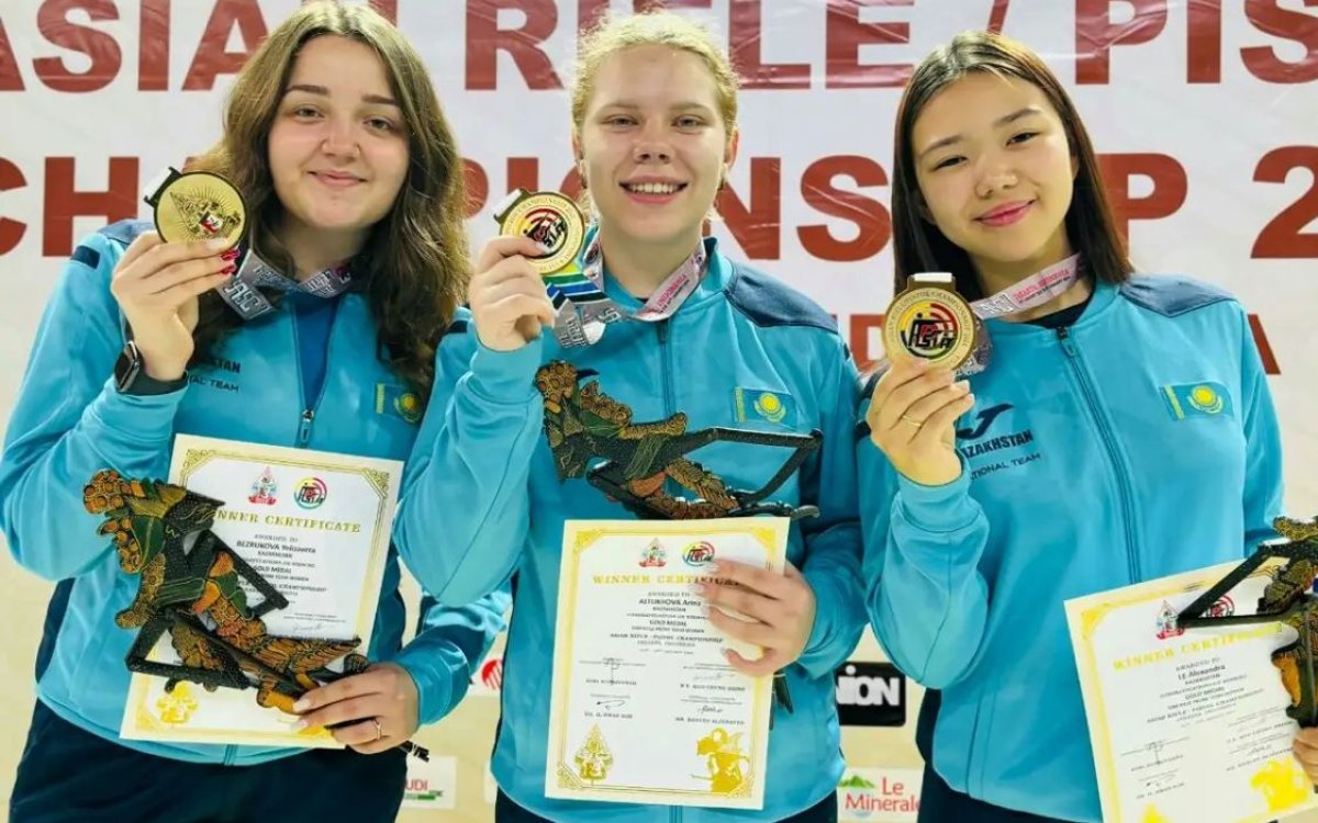 Ұлттық құрама мергендері тағы 4 жүлдеге қол жеткізді