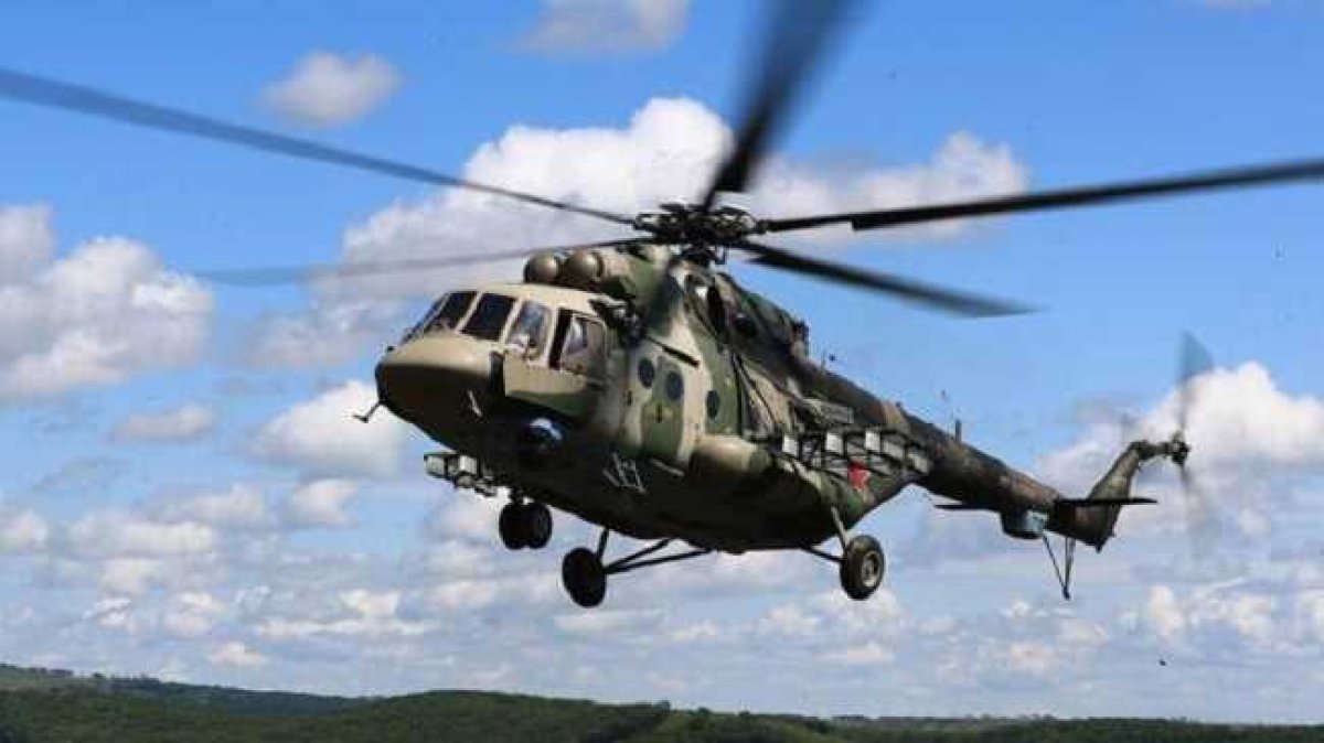 Ми-8 әскери тікұшағы құлады