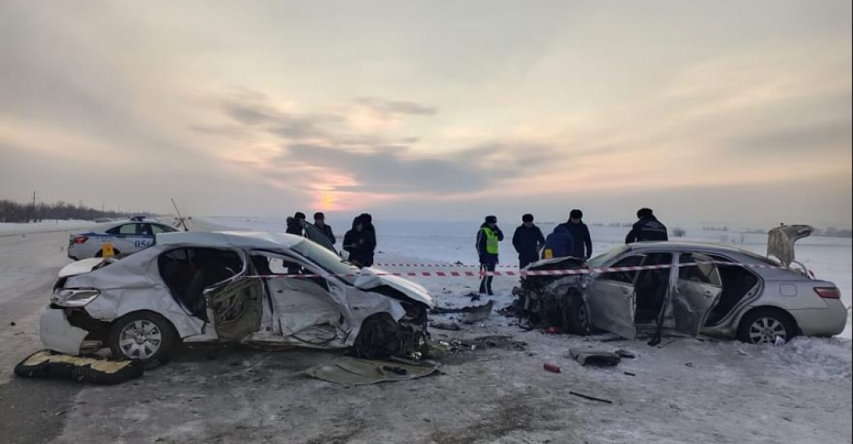 Жезқазған – Петропавл тас жолында жол апатынан екі адам қаза тапты