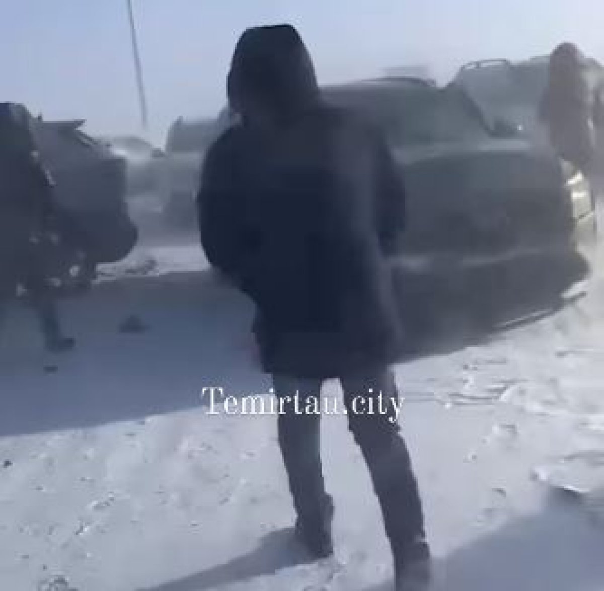 Массовое ДТП произошло на трассе Темиртау - Караганда