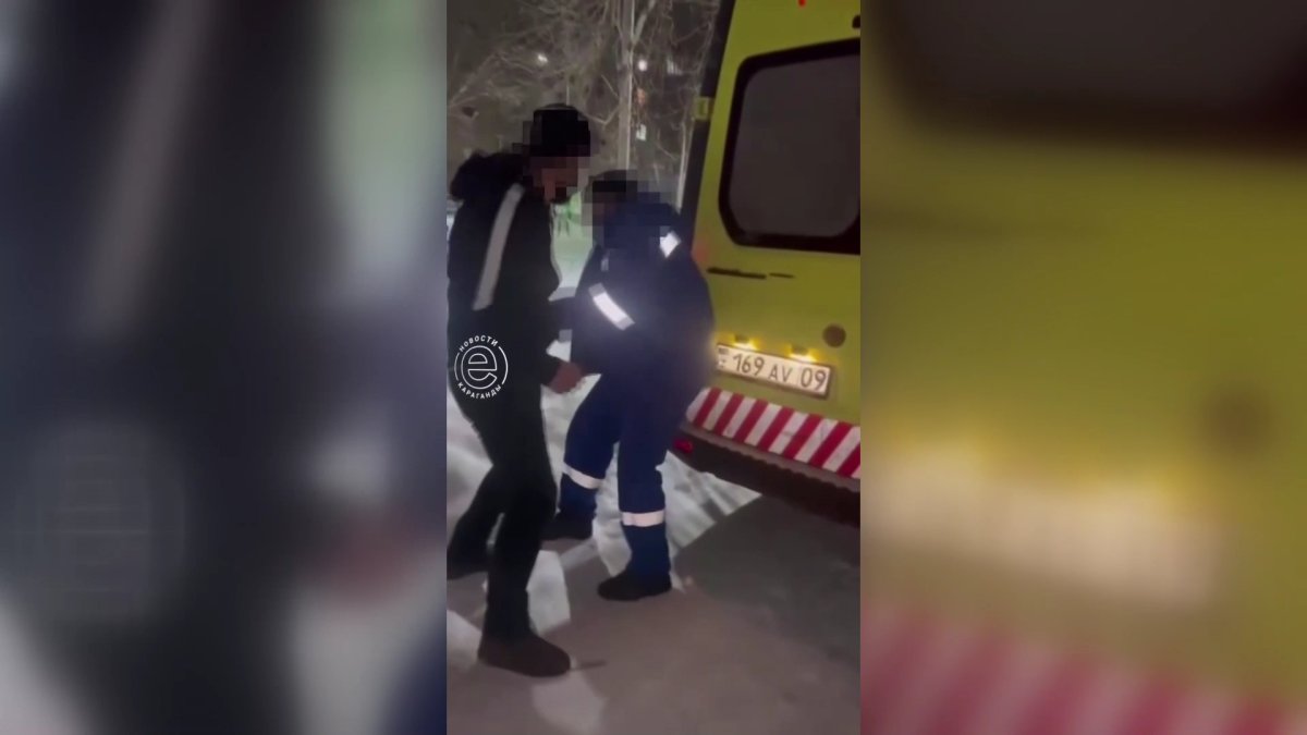 По всему Казахстану ищут мужчину, который избил в Караганде водителя скорой помощи