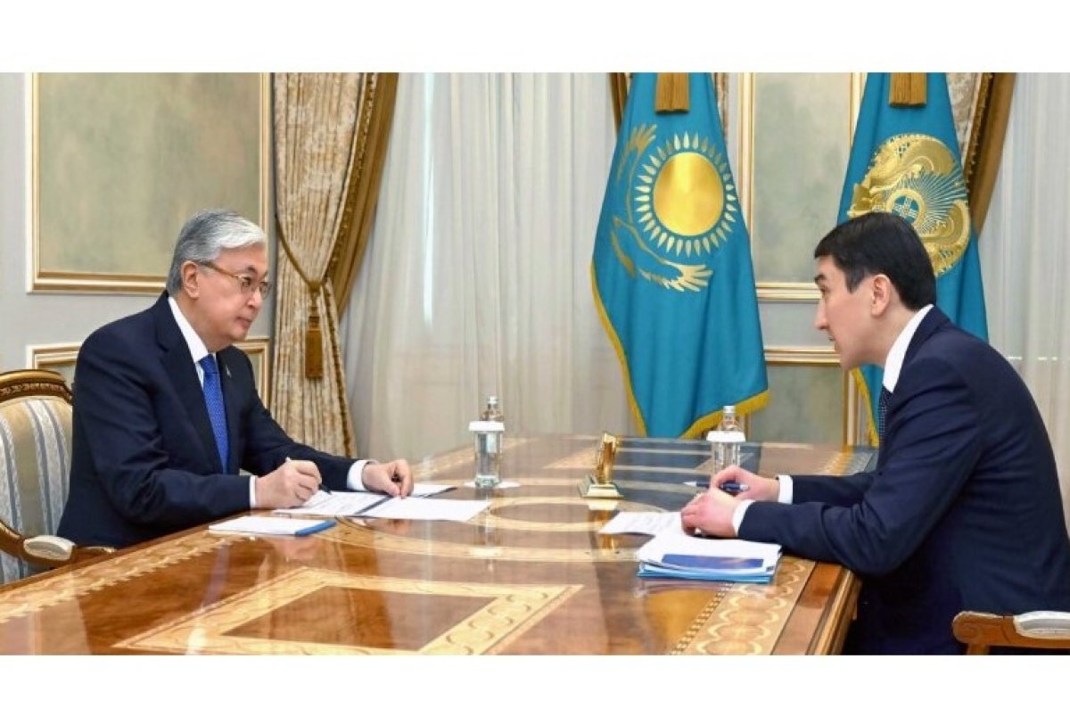 О развитии экспортных маршрутов казахстанской нефти глава «КазМунайГаза» рассказал Токаеву