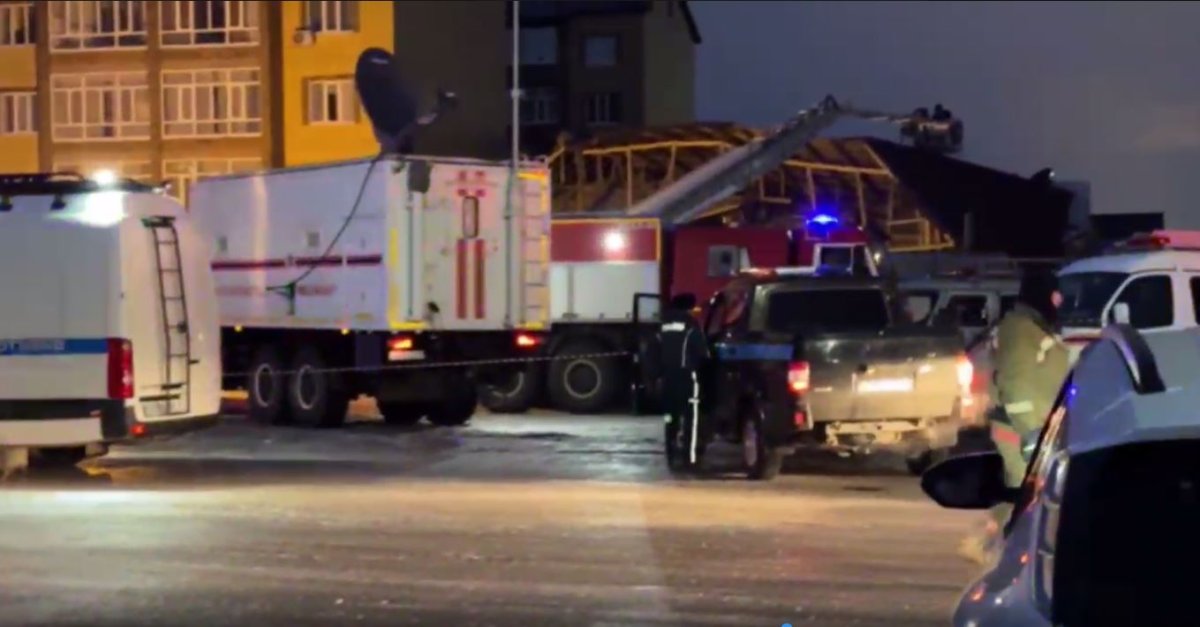 В Уральске из-за взрыва обрушилось здание кафе