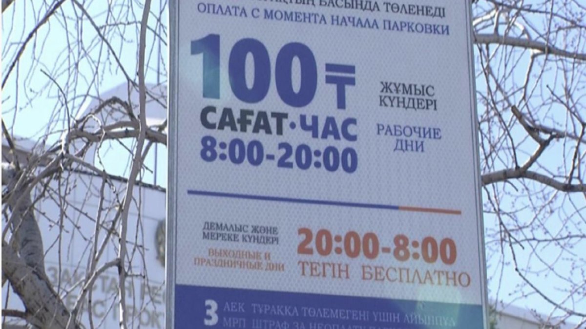 Платными парковками в Астане и штрафами за их неуплату возмущены депутаты