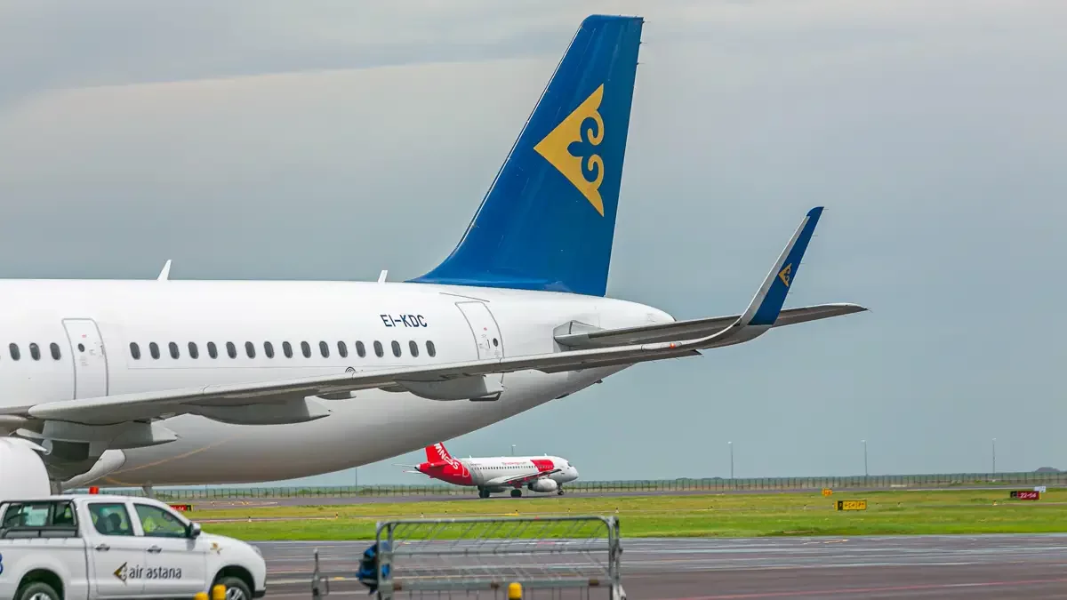 Air Astana ұшақтарымен ересектердің қарауынсыз ұшатын балалар ақы төлейді