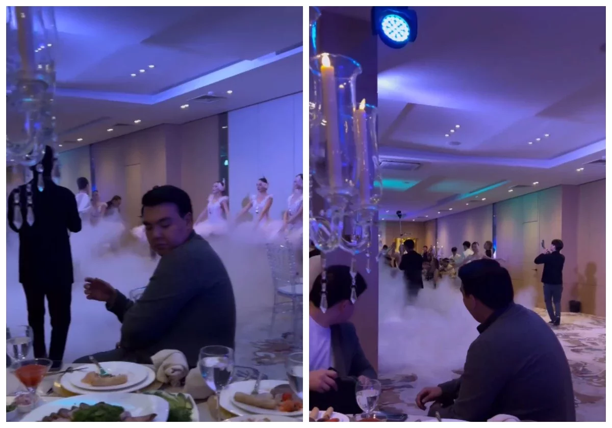 Депутат Дәулет Тұрлыхановтың сотталған ұлы той үстінде көзге түсті