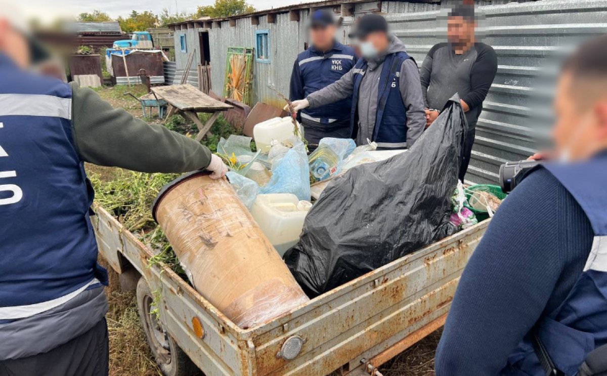 Лабораторию по производству синтетических наркотиков ликвидировали в Акмолинской области