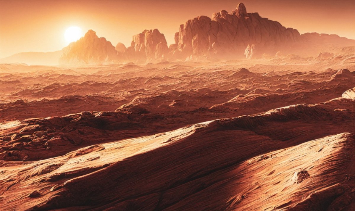 Напоминающий голову человека камень найден на Марсе