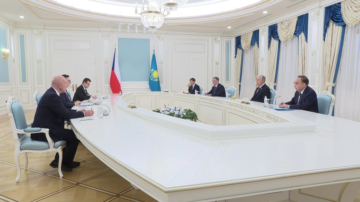 Мемлекет басшысы Чехияның Сыртқы істер министрі Ян Липавскийді қабылдады