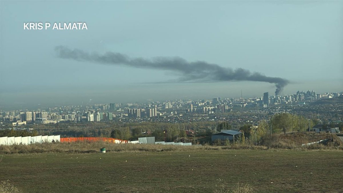 Пожар на подстанции переполошил алматинцев