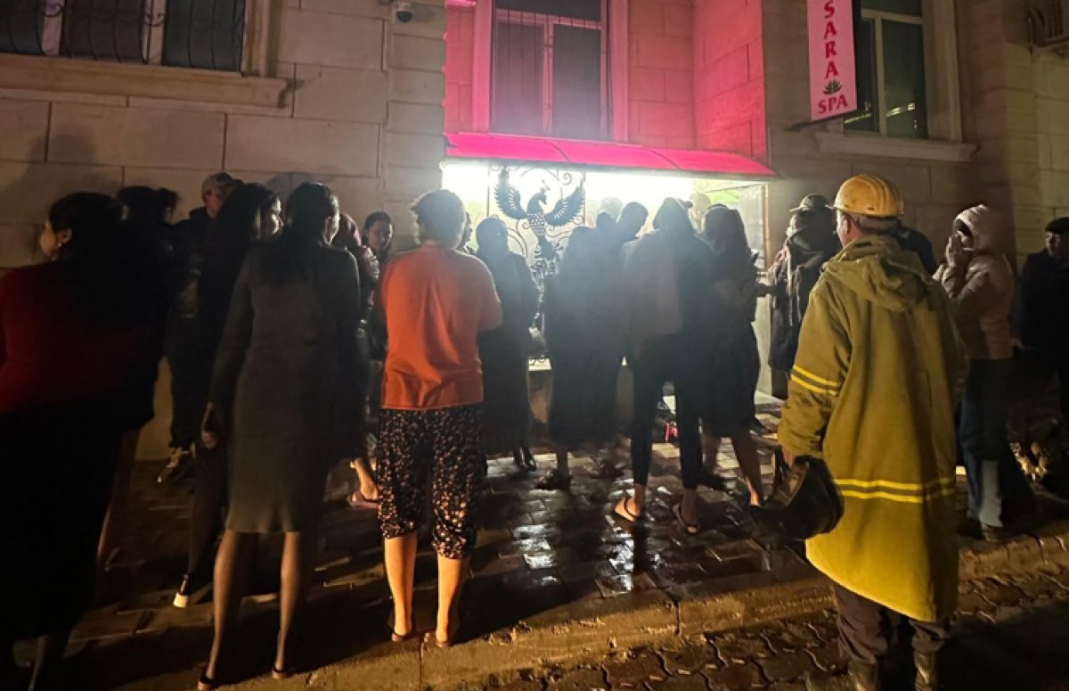 SPA-салон горел в Актау