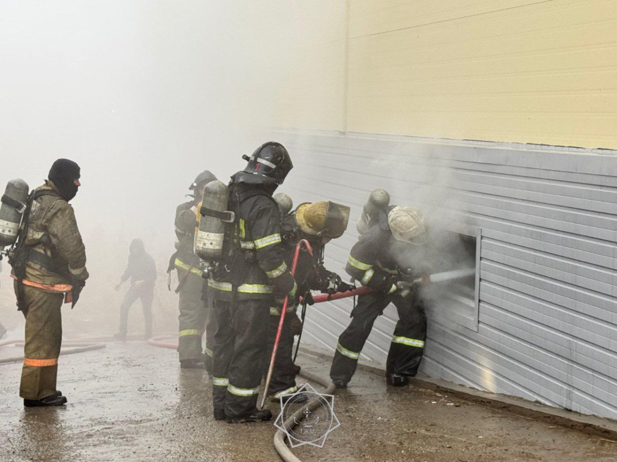 Кафе загорелось в Уральске