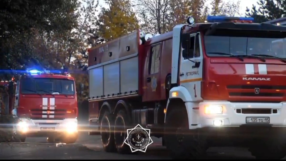 Мебель загорелась в квартире восьмого этажа в Астане