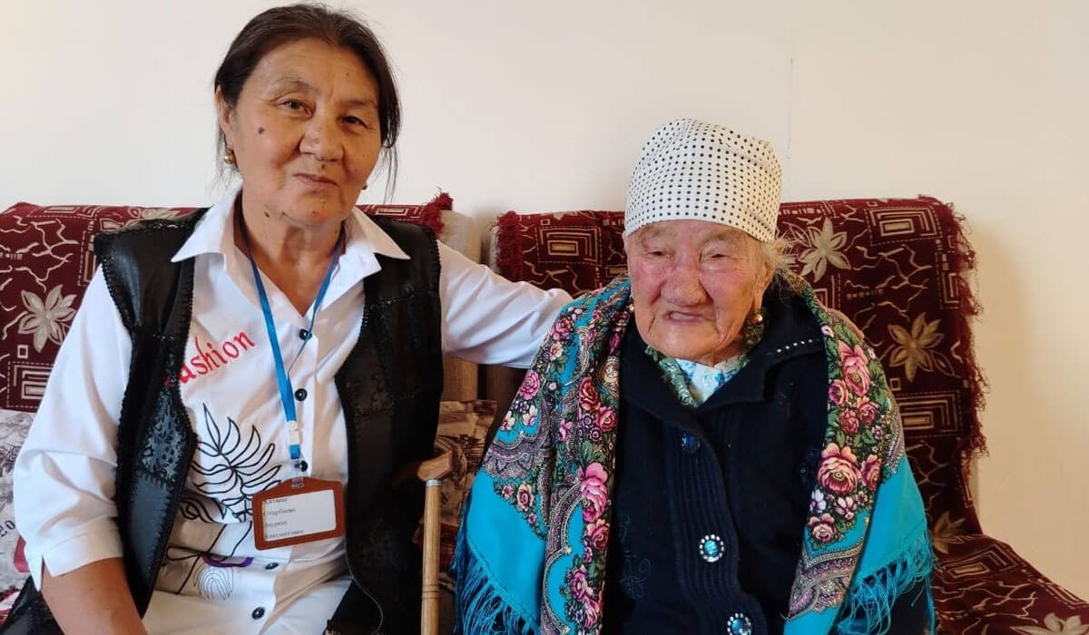 ШҚО-ның 102 жастағы тұрғыны  референдумда дауыс берді