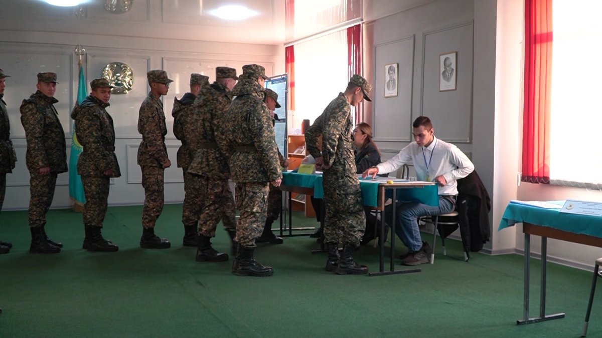 Павлодарда сарбаздар да өз таңдауын жасады