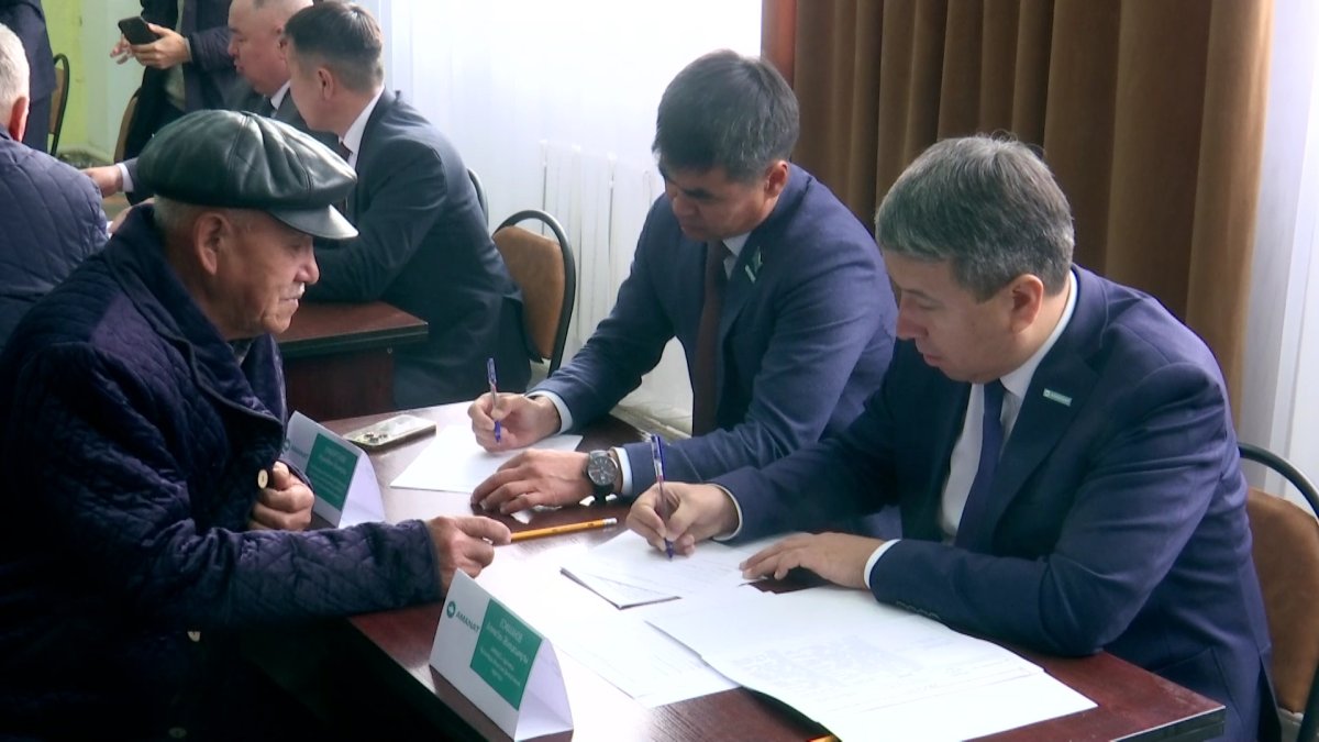 Кызылординский областной филиал партии «AMANAT» провел общественный прием граждан